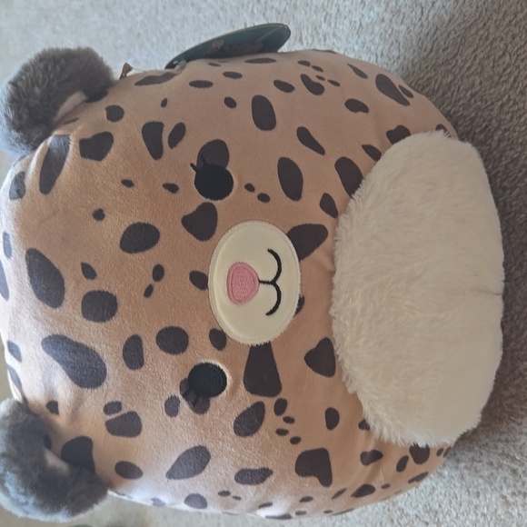 Squishmallows Other - Squishmallows Brown Leopard Plush